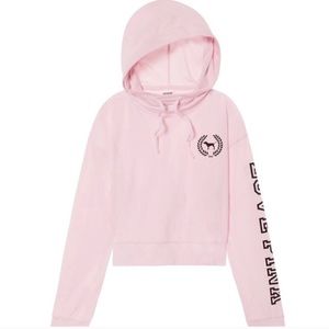 *NWOT!* VS PINK Cropped Boyfriend Hoodie!